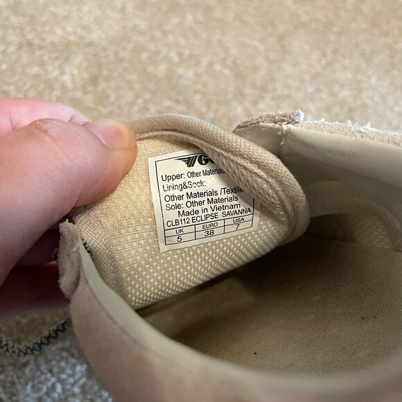 Gola x Anthro Eclipse Savanna Sneakers SZ 7 Calf Hair Black White Silver EUC - Picture 4 of 8